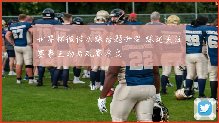 世界杯微信买球话题升温 球迷关注赛事互动与观赛方式